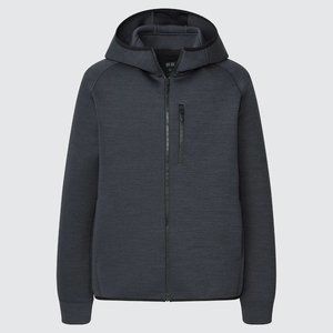 UNIQLO Ultra Stretch Dry Sweat Full-Zip Hoodie